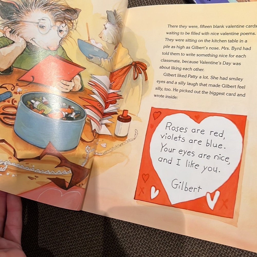 Valentines Day kids book Roses are Pink Your Feet Really Stink paperback book​​ - Picture 4 of 5